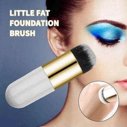 Glocken- & Pilz-Foundation-Pinsel (Groß & Klein): Make-up-Pinsel für BB-Cream & Flüssig-Foundation – Streifenfreies & Spurloses Finish