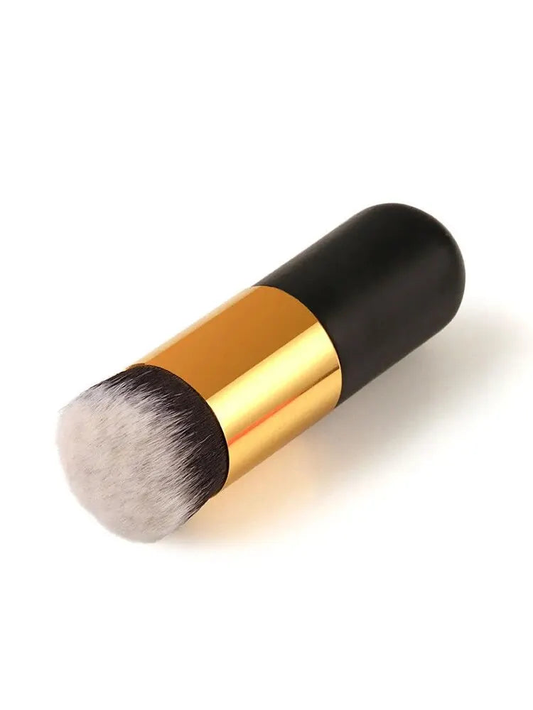 Glocken- & Pilz-Foundation-Pinsel (Groß & Klein): Make-up-Pinsel für BB-Cream & Flüssig-Foundation – Streifenfreies & Spurloses Finish